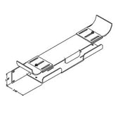 Chatsworth Products 12185 Jumper and Transition Trays - Lower Tray, Single